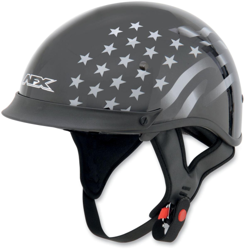 AFX - AFX FX-72 Beanie Stealth Helmet with Single Inner Lens - 0103-0821 - Stealth Flat Black - X-Large