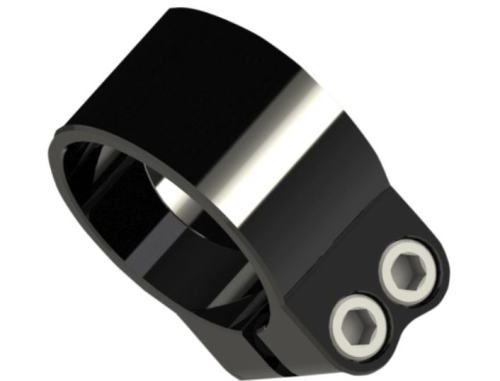 Arlen Ness - Arlen Ness Super Clamp for Slip-On Muffler - 1.75in. - Black - 05-940