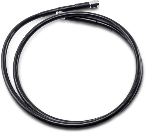 Drag Specialties - Drag Specialties Universal Black Vinyl-Coated Stainless Steel Brake Line - 47in. - 847-BLK
