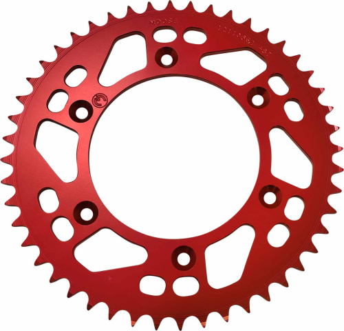 Moose Racing - Moose Racing Aluminum Rear Sprocket - Red - 48T - M3155-48R
