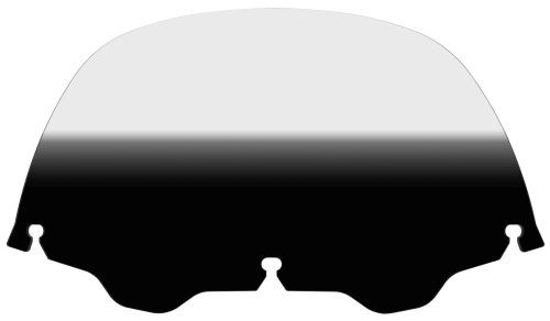 Memphis Shades - Memphis Shades Standard Windshield - 9in. - Gradient Black - MEP8111