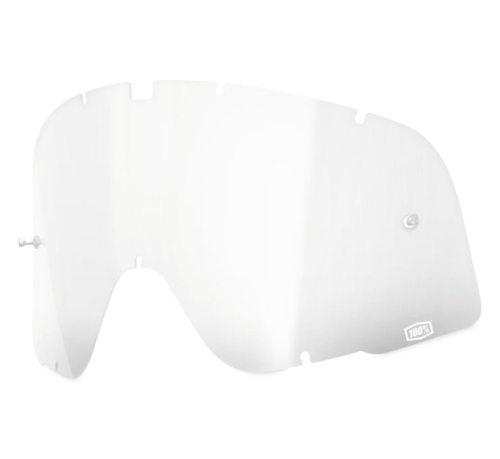 100% - 100% Replacement Lenses for Barstow Classic Goggles - Clear - 59000-00001