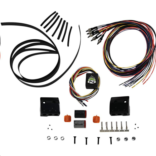 GMA Engineering - GMA Engineering Handlebar Switch Housings Kit - Black - GMA-HBWH-SW-B