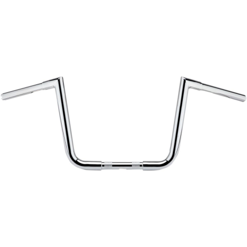 Baron Custom Accessories - Baron Custom Accessories 1-1/4in. Twin Peak Handlebar - 10in. Rise - Chrome - BA-7376-10