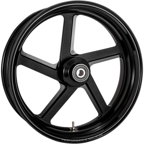 Performance Machine - Performance Machine One-Piece Aluminum Front Wheel with ABS - 18in. x 5.5in. - Pro-Arm Black Ops - 1204-7814R-PRO-SMB