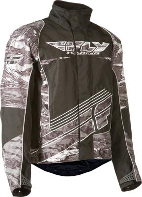Fly Racing - Fly Racing SNX Wild Jacket - 470-2170S - Black/White - Small