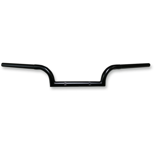 Nash Motorcycle Company - Nash Motorcycle Company Drag Bars Handlebar - 4in End Rise - 1in Dia. x 33in W - 10.5in Center Width - 5in Pullback - Bk - 5DBIBDK