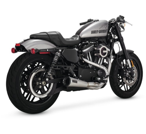 Vance & Hines - Vance & Hines PCX 2-into-1 Upsweep Exhaust System - 27327