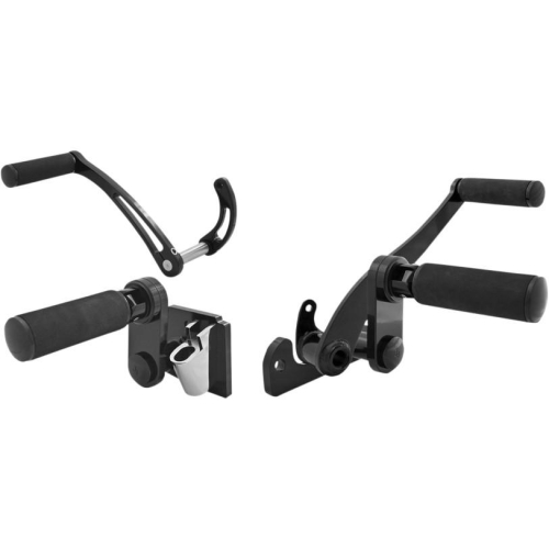 JayBrake - JayBrake J-FL Series Forward Controls - Black - Full Rubber - 850JFLT-133