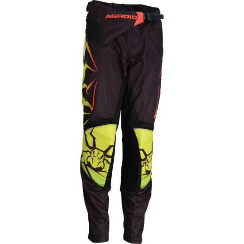 Moose Racing - Moose Racing Agroid Mesh Youth Pants - 2903-2562 - Hi-Viz/Black - 22