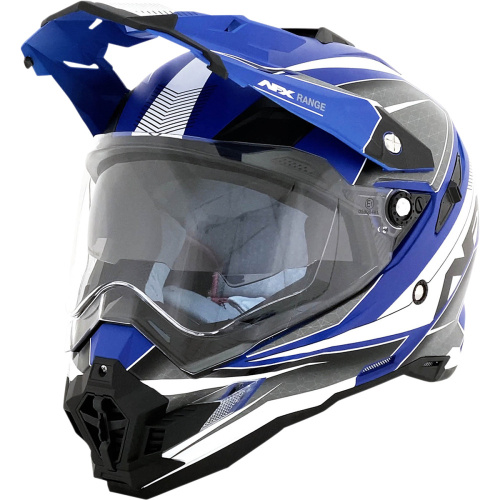 AFX - AFX FX-41DS Range Helmet - 0140-0071 - Matte Blue - Small