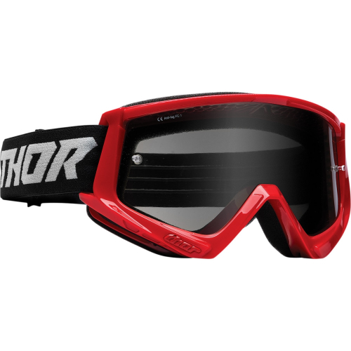 Thor - Thor Combat Sand Racer Goggles - 2601-2697 - Red/Gray - OSFM