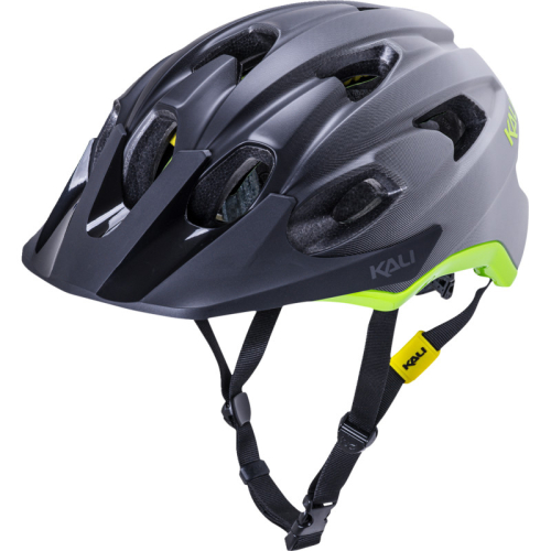 Kali Protectives - Kali Protectives Pace Helmet - 0221722116 - Fade Gloss/Matte Black/Yellow - Sm-Md