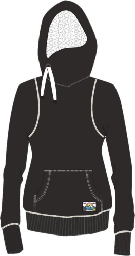 DSG - DSG Side Tie Hoodie - 51335 - Heather Black - X-Small