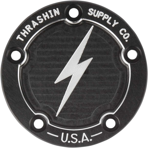 Thrashin Supply Company - Thrashin Supply Company Points Cover - Dished - Black - TSC-3026-4