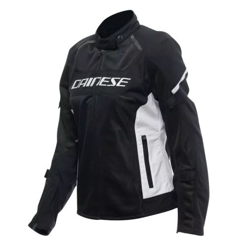 Dainese - Dainese Air Frame 3 Tex Womens Jacket - 2017300004-318-50 - Black/White/White - 50