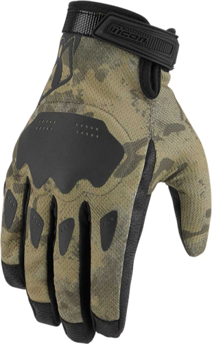 Icon - Icon Hooligan CE Gloves - 3301-4410 - Camo - Large