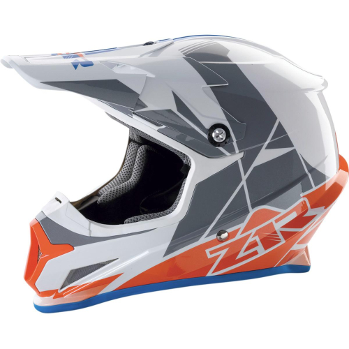 Z1R - Z1R Rise Helmet - XF-2-0110-5106 - Orange/Blue - 2XL