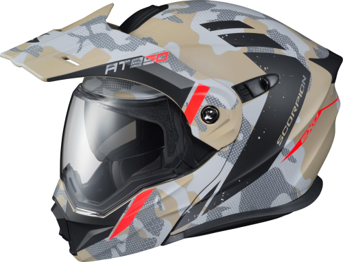 Scorpion - Scorpion EXO-AT950 Outrigger Helmet - 95-1634 - Sand - Medium