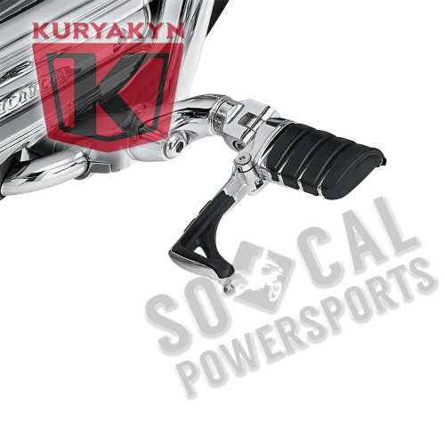 Kuryakyn - Kuryakyn Ergo II Cruise Mounts with Mini Arms & Switchblade Pegs - 4074