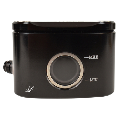 Driven Racing - Driven Racing Halo Fluid Container Front Brake - Left 8MM Outlet - Black - DBRRLE-02-BK