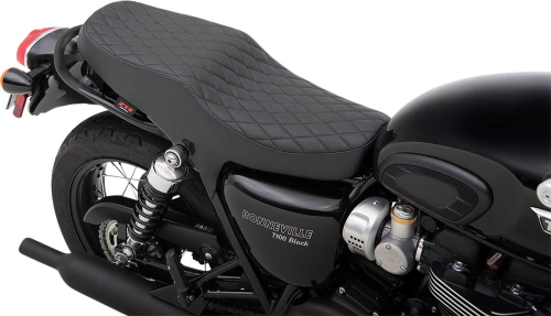 Z1R - Z1R Retro-Style Diamond Stitch Seat - Black - 0810-2225