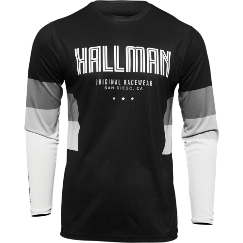 Thor - Thor Hallman Differ Draft Jersey - 2910-6599 - Black/White - Large