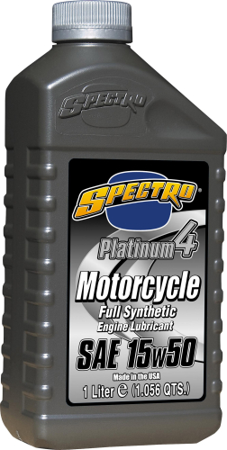 Spectro - Spectro Platinum Motorcycle Full Syn 4T - 15W50 - 1lt. - L.SP4155