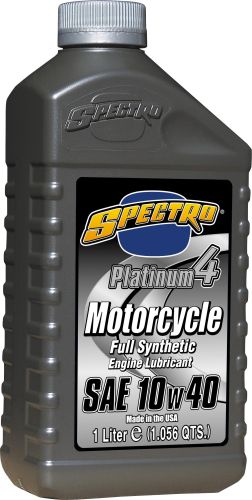 Spectro - Spectro Platinum Motorcycle Full Syn 4T - 10W40 - 1lt - L.SP414