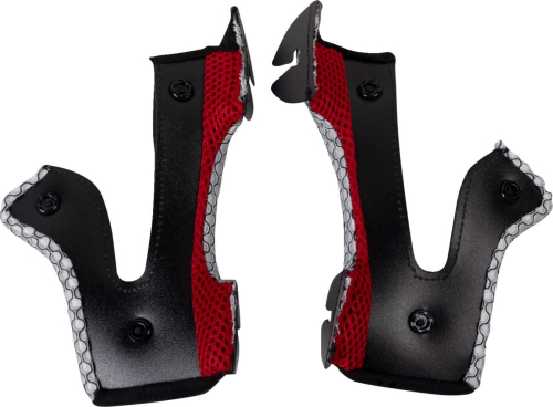 Moose Racing - Moose Racing Cheek Pads for F.I. Vaporwave Youth Helmets - Gray - Sm - 01343625