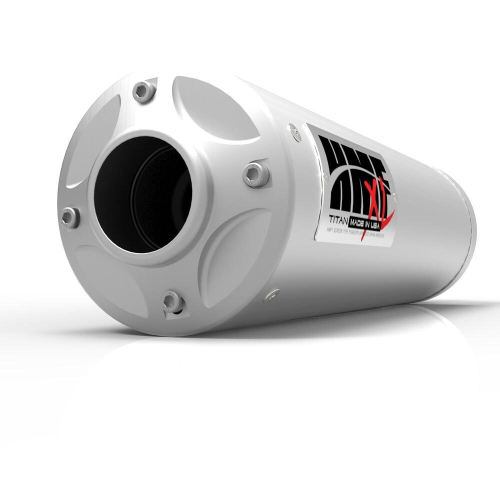 HMF Engineering - HMF Engineering Titan XL Series Slip-On - Center Mount - Stainless Steel - 714613637488