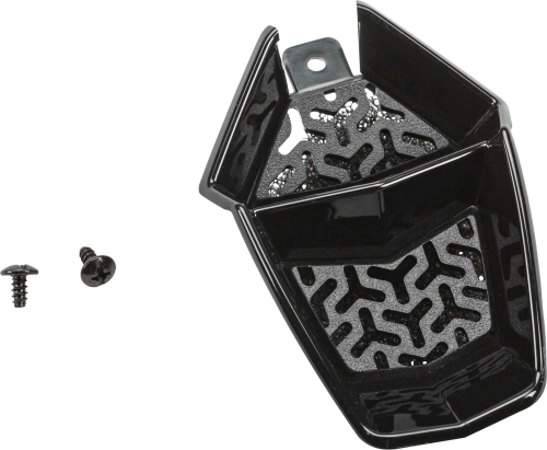 Fly Racing - Fly Racing Mouth Piece for Kinetic Thrive Helmets - Gloss Black - F73-88166