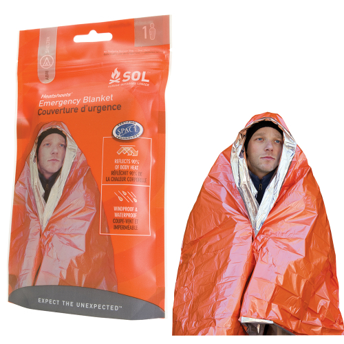 S.O.L. Survive Outdoors Longer - S.O.L. Survive Outdoors Longer Emergency Blanket