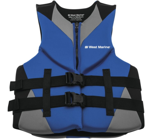 West Marine - West Marine Neo Deluxe Water Sport Life Jacket - 18439984 - Blue - Medium