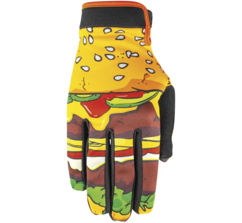 Saints of Speed - Saints of Speed Rad Gloves - BU-XS-OY - Extra Cheese - X-Small