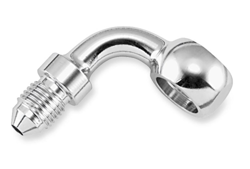 Goodridge - Goodridge Banjo Fitting - 90 deg. - 7/16in. (12mm) - Chrome - 599-03-04CH