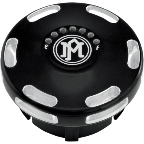 Performance Machine - Performance Machine Apex Gas Cap With LED Fuel Light - Contrast Cut - 0210-2025APX-BM