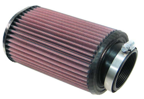 K&N Engineering - K&N Engineering Universal Oval Air Filter - Rubber End Cap - RU-1240