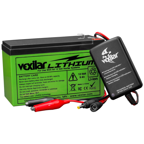 Vexilar - Vexilar 12V Lithium Ion Battery &amp; Charger