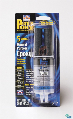 Permatex - Permatex Permaoxy 5 Minute General Purpose Epoxy - 0.84 fl. oz. - 84101