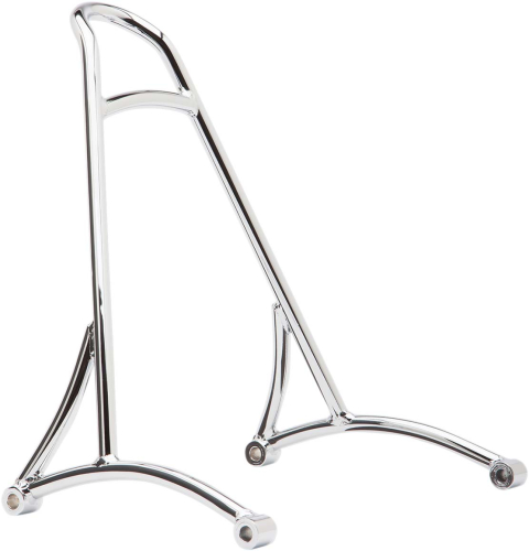 Burly Brand - Burly Brand Sissy Bar - 13in. Short - Chrome - B13-1504C