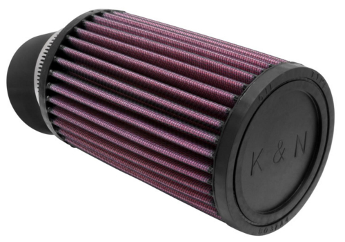 K&N Engineering - K&N Engineering Universal Round Straight Air Filter - Rubber End Cap - RU-1770