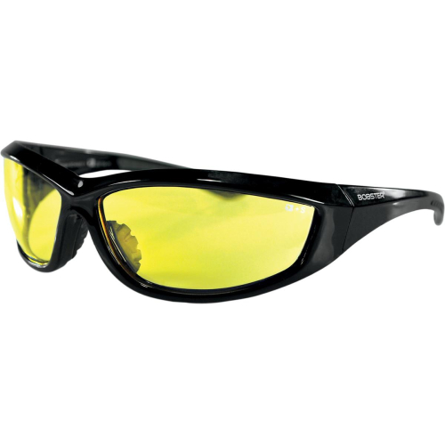 Bobster Eyewear - Bobster Eyewear Charger Sunglasses - ECHA001Y - Black/Yellow Lens
