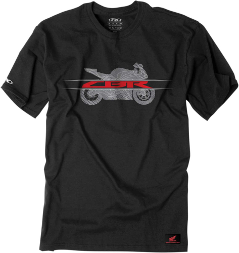 Factory Effex - Factory Effex Honda CBR T-Shirt - 16-88300 - Black - Medium