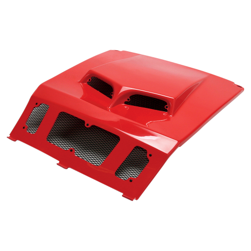 Maier Mfg - Maier Mfg Custom Hood Scoop - Red - 19471-12
