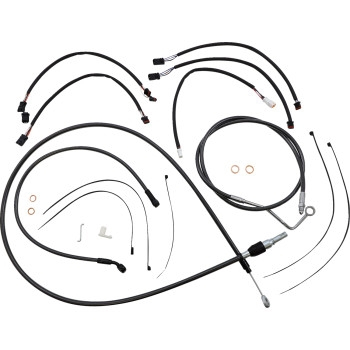 Magnum - Magnum Black Pearl Handlebar Installation Kit for 12in-14in. Ape - 4871131