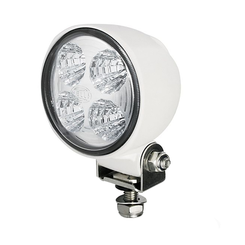 Hella Marine - Hella Marine Module 70 Gen 3 LED Floodlight - White Housing - Long Range - 800 Lumens