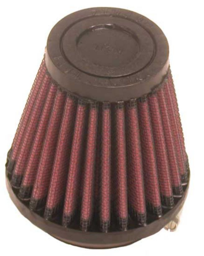 K&N Engineering - K&N Engineering Universal Round Tapered Air Filter - Rubber End Cap - RU-2580