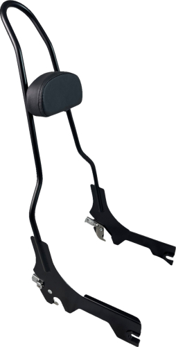 Motherwell - Motherwell Quick Release Sissy Bar - Matte Black - MWL-196-18-MB