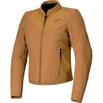 Alpinestars - Alpinestars Stella Isla Womens Waterproof Jacket - 3210425-8021-XS - Utility Brown/Light Gold - X-Small